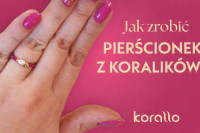 Pierścionek na gumce – mini instruktaż DIY