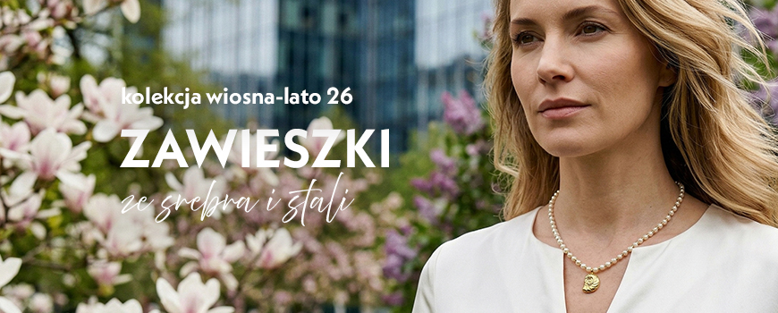 Zawieszki ze srebra i stali na wiosnę i lato 2026