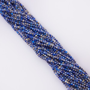Lapis lazuli kulka fasetowana 3mm