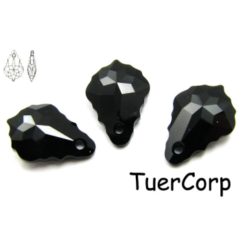 Swarovski baroque 16mm jet