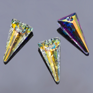 Swarovski spike pendant crystal AB 28mm