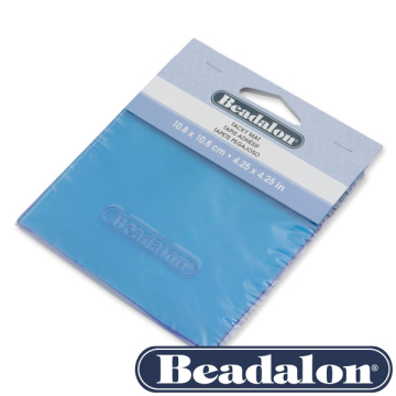 Beadalon mata niebieska klejąca 10x10cm