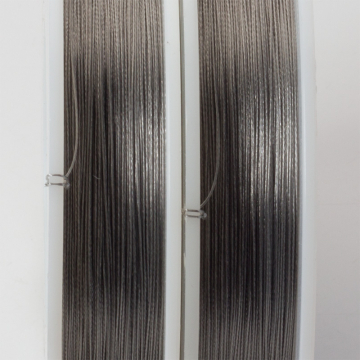 Linka stalowa Beadalon siedmiostrunowa 305m 0.38mm szara