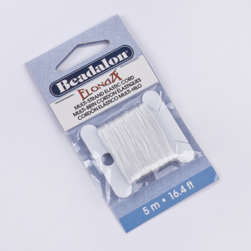 Beadalon gumka elastyczna wielowłóknista Elonga 0,7mm Beadalon gumka elastyczna wielowłóknista Elonga 0,7mm