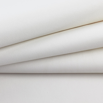 Mata ze skóry ekologicznej biała 20x30cm