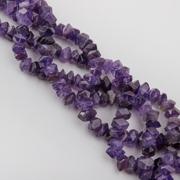 Ametyst poduszka ścianana nieregularna 5-8mm