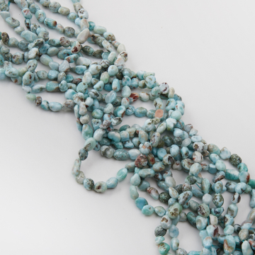 Larimar bryłka nieregularna 7-11mm