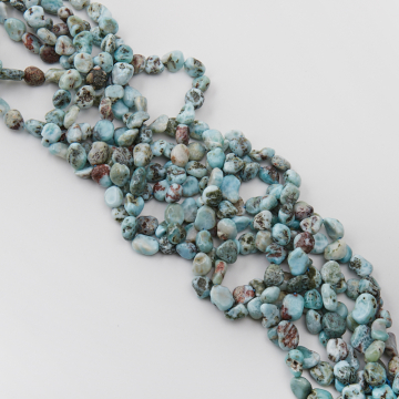 Larimar bryłka nieregularna 12x9mm