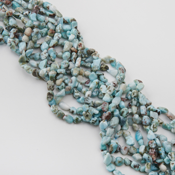 Larimar bryłka nieregularna 6-11mm