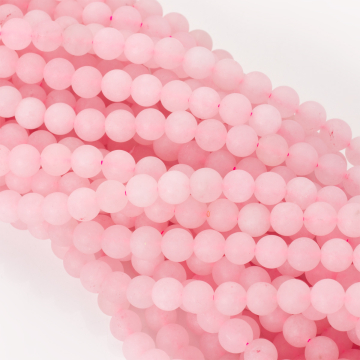 Kryształ górski kulki matowe 8.5mm