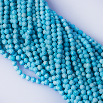 Magnezyt kulki fasetowane 4mm