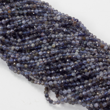 Iolit kulki fasetowane 2,5mm