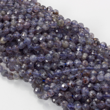 Iolit kulki fasetowane 6,5mm