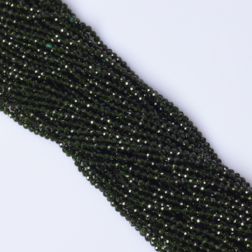 Szmaragd nilu kulka fasetowana 3mm
