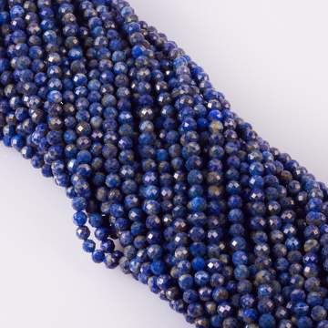 Lapis lazuli kulka fasetowana 5mm Lapis lazuli kulka fasetowana 5mm