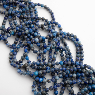 Lapis lazuli kulka fasetowana 3mm