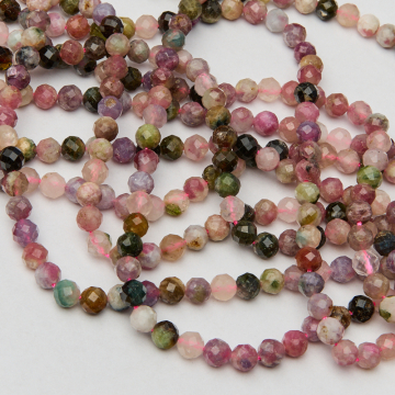 Turmalin kulka fasetowana 6mm