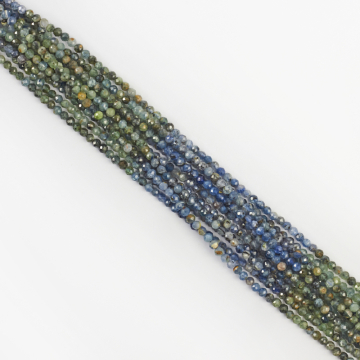 Kianit kulka fasetowana cieniowana 3mm