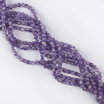 Ametyst kulka gładka 4,5mm