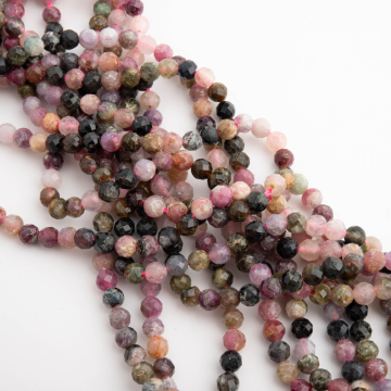 Turmalin kulka fasetowana 5mm