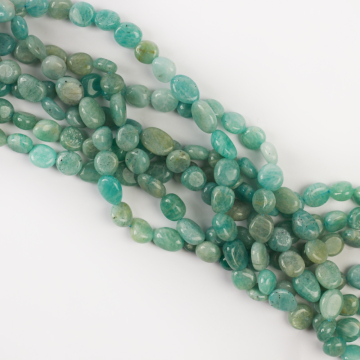 Amazonit bryłka nieregularna 6x8mm