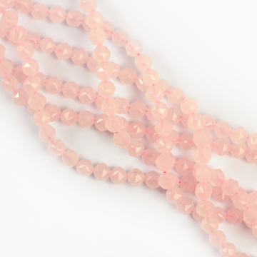 Kryształ górski kulka fasetowana gwiezdna 8mm