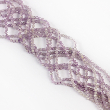 Ametyst kulka gładka 3,5mm