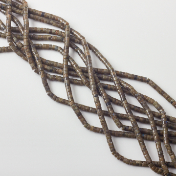 Labradoryt krążek gładki 4,5x2,5mm