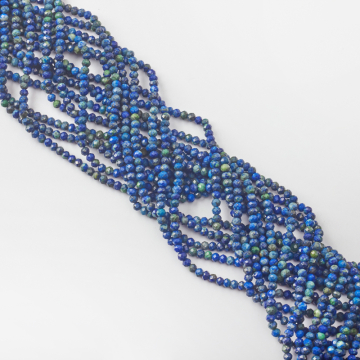 Azuryt oponka fasetowana 3x4mm