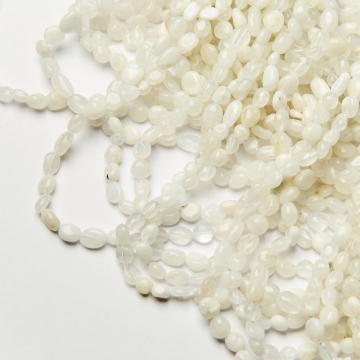 Kamień księżycowy bryłka nieregularna 3x8mm