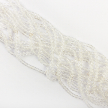 Kryształ górski kulka fasetowana 3mm Kryształ górski kulka fasetowana 3mm