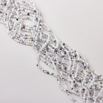 Kamień księżycowy kulka fasetowana 3,5mm