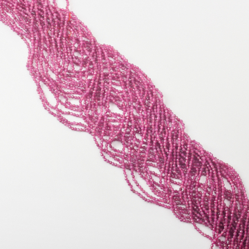 Rubin kulka fasetowana 2mm