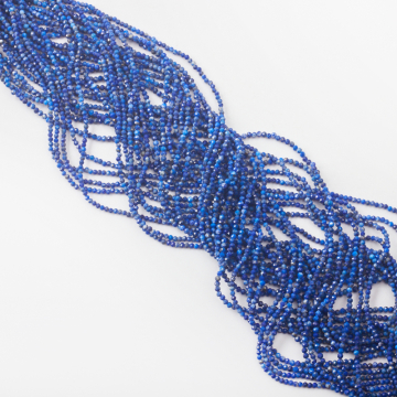 Lapis lazuli kulka fasetowana 2mm Lapis lazuli kulka fasetowana 2mm