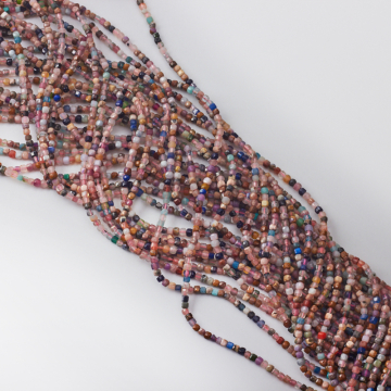 Mix kamieni kostka fasetowana 2mm