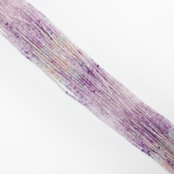 Mix kamieni kulki fasetowane cieniowane 2mm