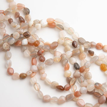 Kamień słoneczny bryłka nieregularna 6x8mm