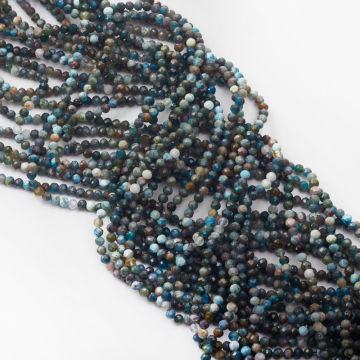 Apatyt kulka fasetowana 4mm