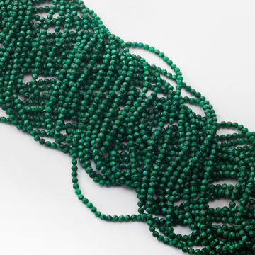 Malachit syntetyczny kulka gładka 3mm