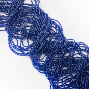 Sodalit kulka fasetowana 2mm