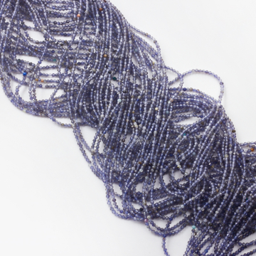 Iolit kulka fasetowana 2mm