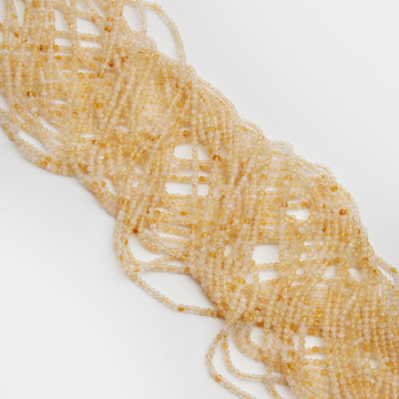 Cytryn oponka fasetowana 2x3mm