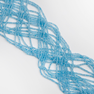 Topaz oponka fasetowana 2x3mm