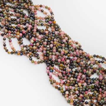 Turmalin kulka fasetowana 4,5mm