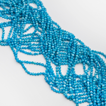 Apatyt kulka fasetowana 4mm