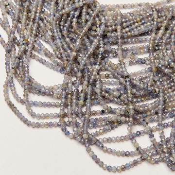 Iolit oponka fasetowana 3x3,5mm