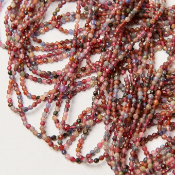 Mix kamieni kulka fasetowana 2mm