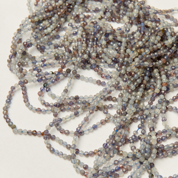 Iolit kulka fasetowana 3mm