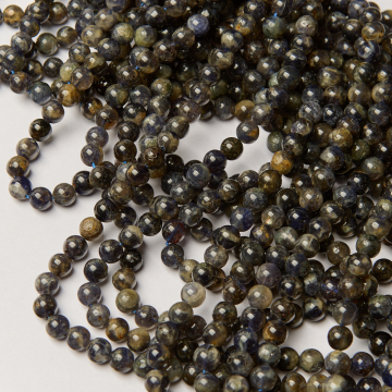 Iolit kulka gładka 6,5mm