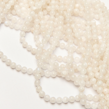 Kamień księżycowy kulka gładka 6,5mm